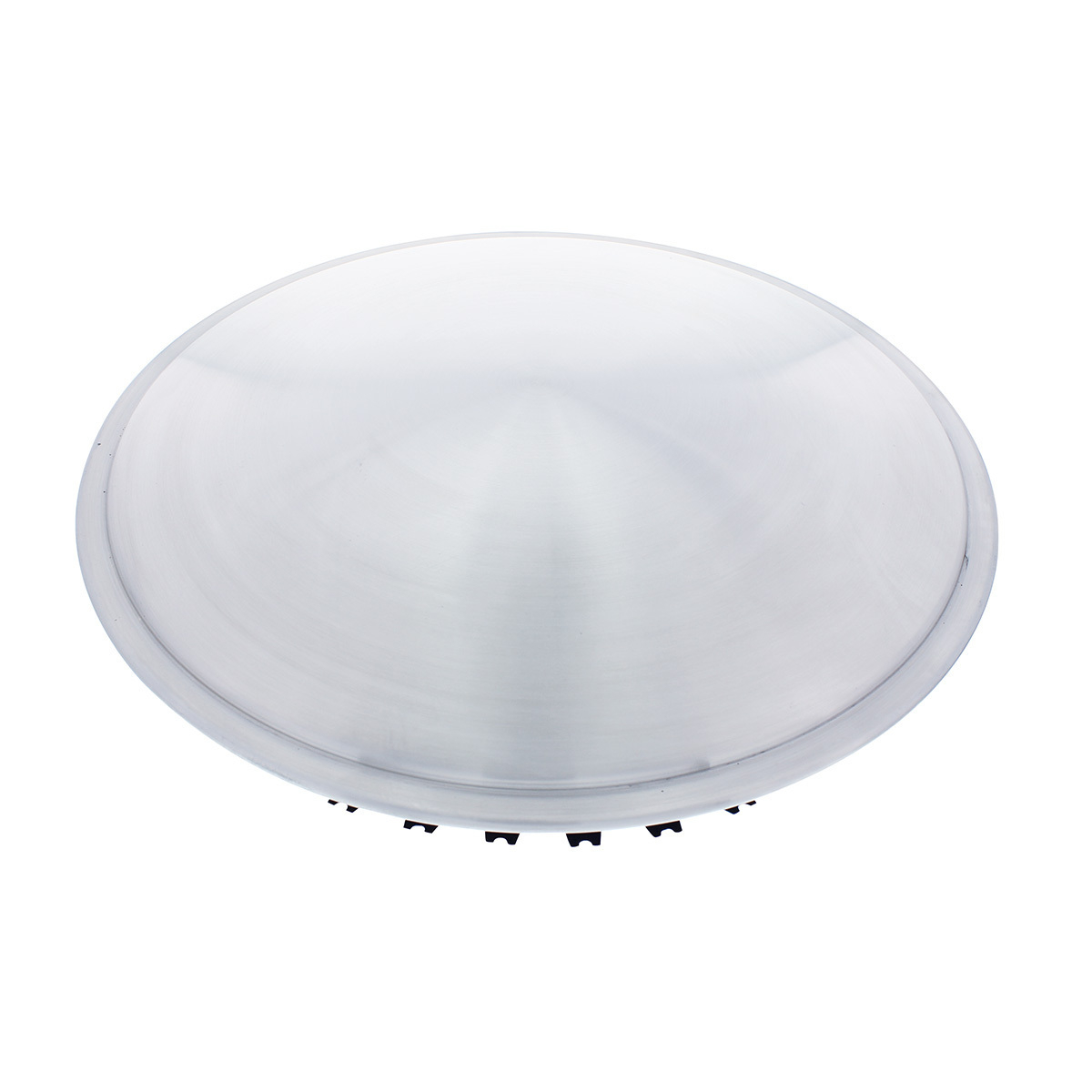 15" Brushed Stainless Steel Hubcap Disc (4/Set)