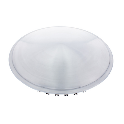 15" Brushed Stainless Steel Hubcap Disc (4/Set)