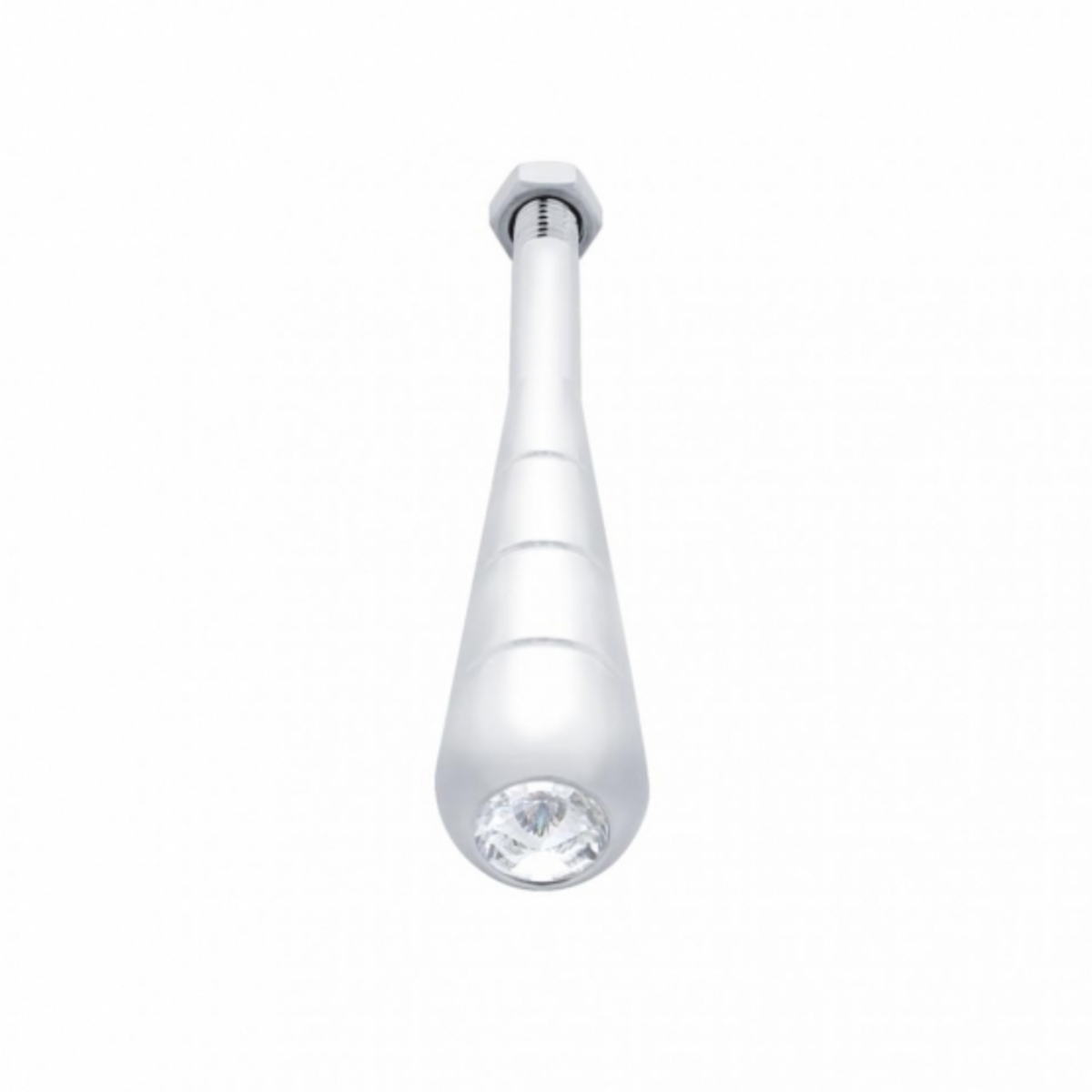 4-3/4" Steering Column Tilt Handle With Clear Crystal