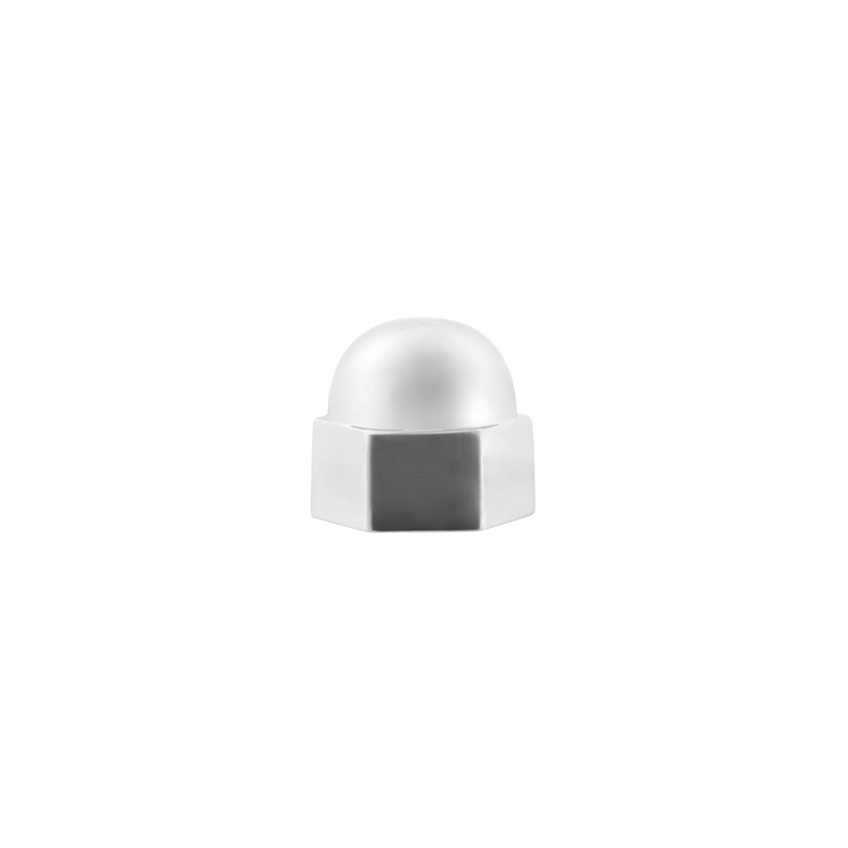 9/16" X 11/16" Chrome Die-Cast Acorn Nut Cover