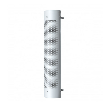 48" Tall 270 Degree Stainless Exhaust Muffler Shield For 9" Diameter Exhaust - Horizontal Slot