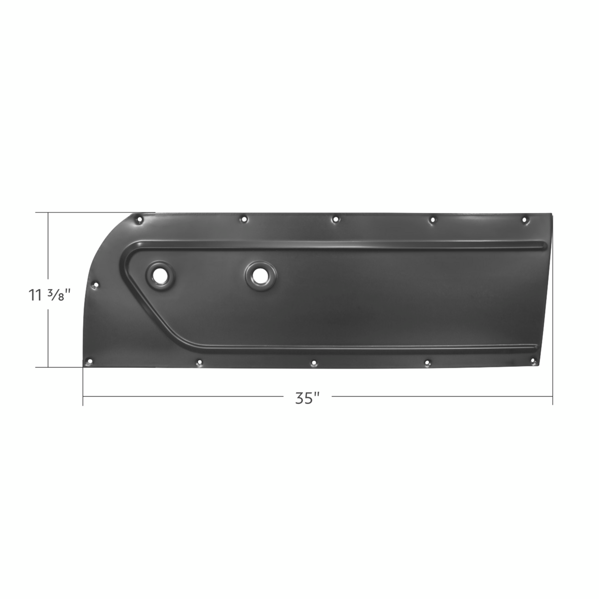 Interior Door Panel For 1955-1959 Chevrolet & GMC Trucks-R/H