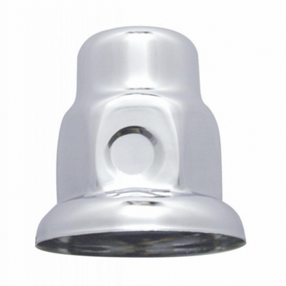 33mm X 2" Chrome Steel Tall Nut Cover With Flange