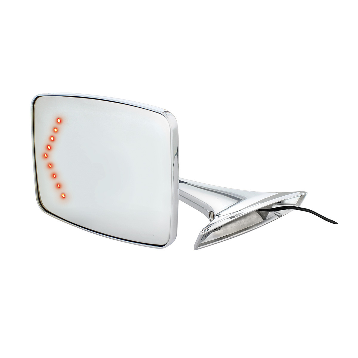 Exterior Mirror With LED Turn Signal For 1973-87 Chevy & GMC Truck - L/H