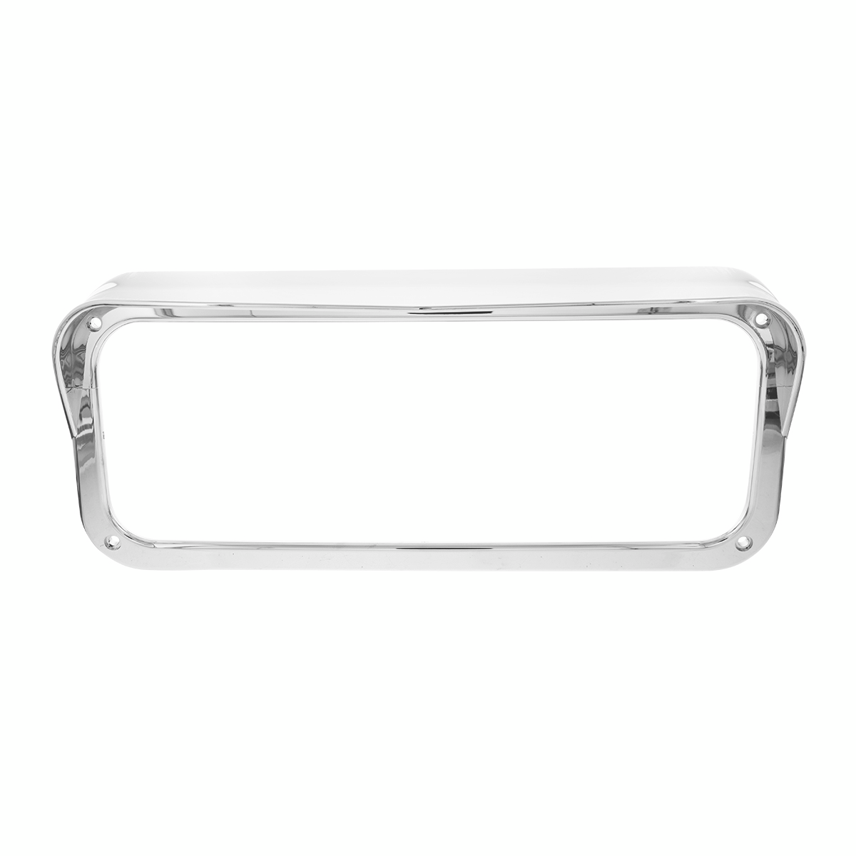Chrome Replacement Bezel For United Pacific Rectangular Projection Headlights