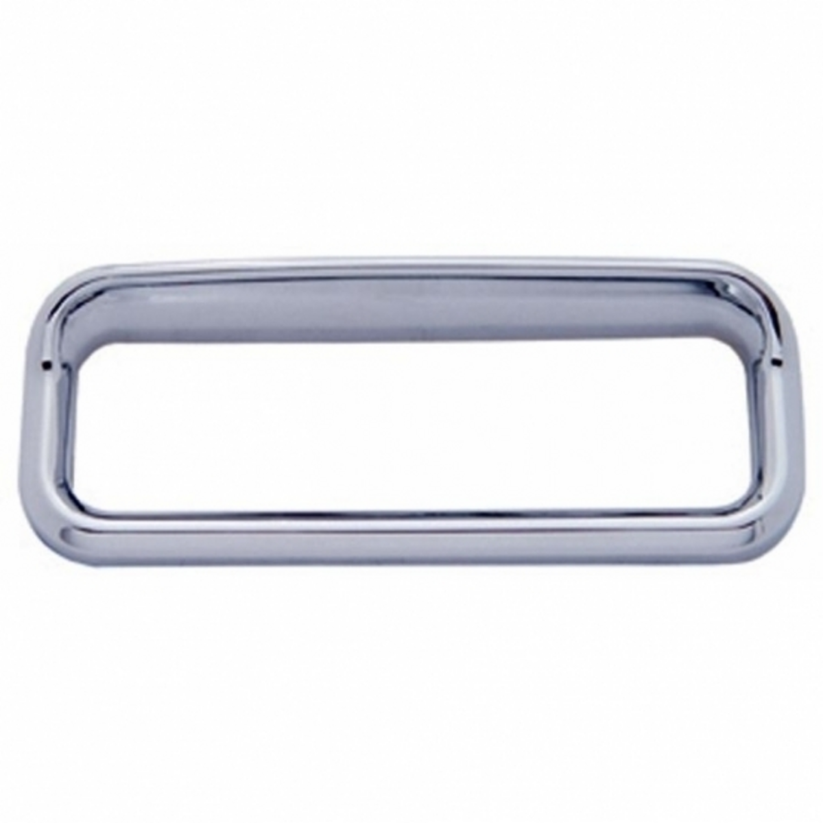 Chrome Bezel For 3" X 13/16" Freightliner Glove Box Emblem