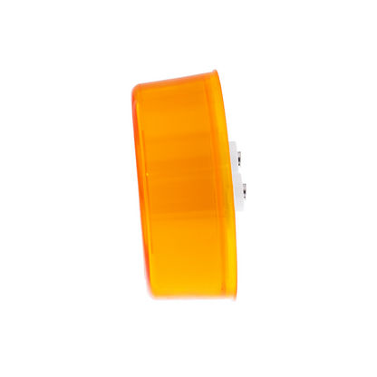 GloLight 9 LED 2.5" Round Clearance/Marker Light - Amber LED/Amber Lens