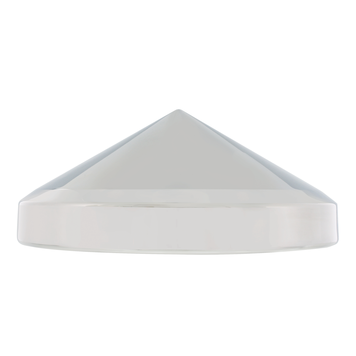 8" 304 Stainless Steel X-Pointed Rear Hubcap