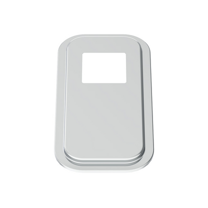 Peterbilt Stainless Steel Shift Plate Cover - 4-3/4" x 4-3/4" Opening