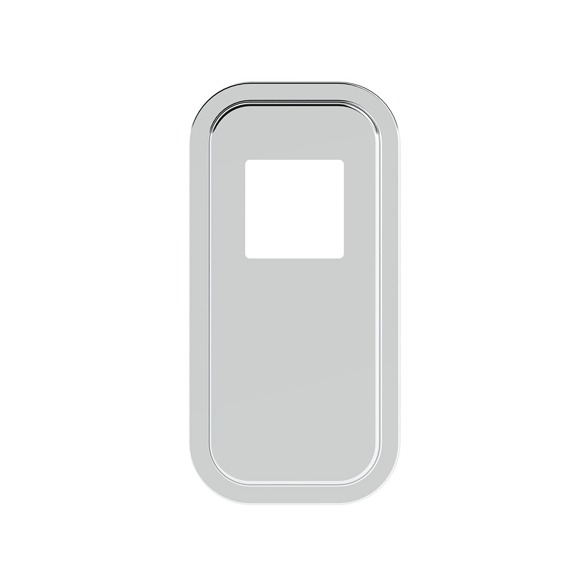 Peterbilt Stainless Steel Shift Plate Cover - 4-3/4" x 4-3/4" Opening