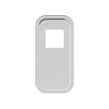Peterbilt Stainless Steel Shift Plate Cover - 4-3/4" x 4-3/4" Opening
