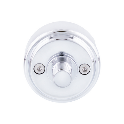 1/2"-13 Thread-On Shift Knob Mounting Adapter For Eaton Fuller Style 13/15/18 Shifter - Chrome (Bulk)