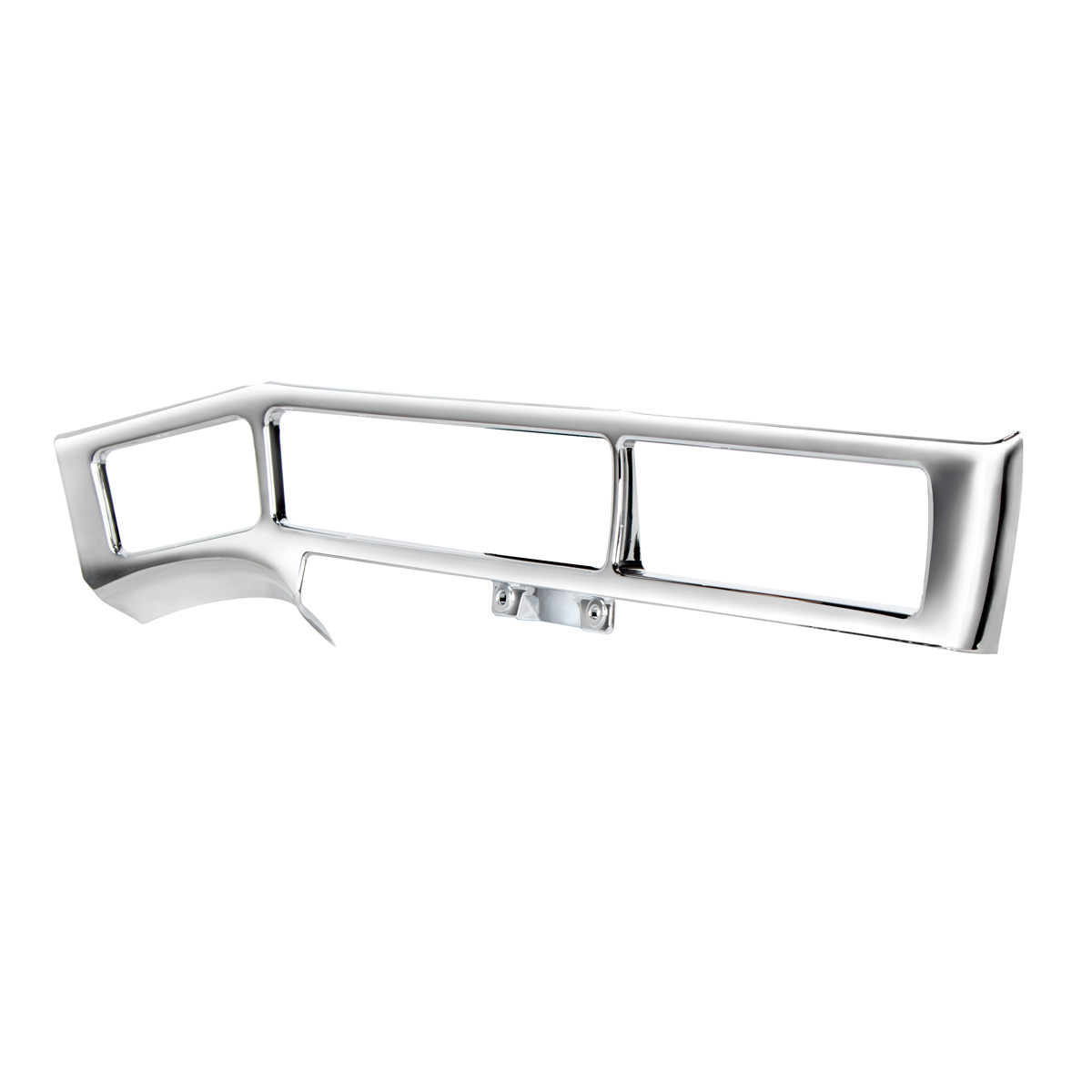 Chrome Plastic Right Lower Dash Trim For Freightliner Columbia (2001-2011) & Coronado (2002-2010)