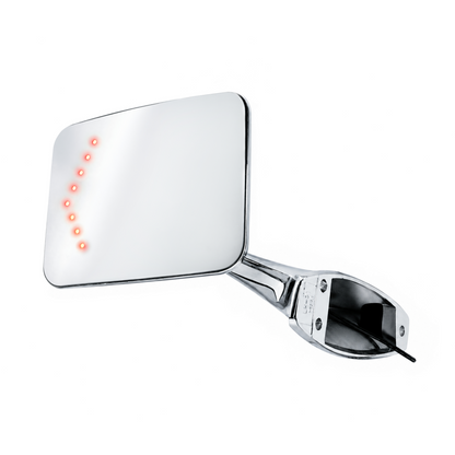 Exterior Sport Mirror With LED Turn Signal For 1970-1972 Chevy & GMC Truck - L/H