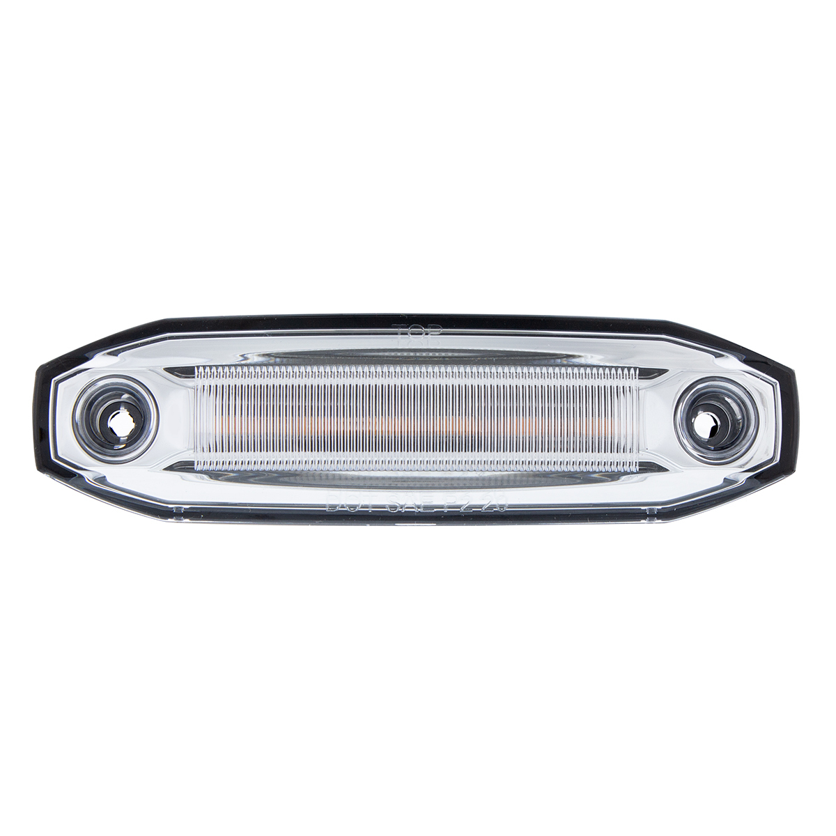 6 Amber LED Light (Clearance/Marker) With 6 Blue LED Side Ditch Light