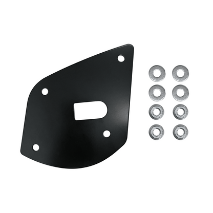 Chrome Hood Mirror With Heated Lens For 2018-2026 Freightliner Cascadia - Driver and Passenger (2pcs)