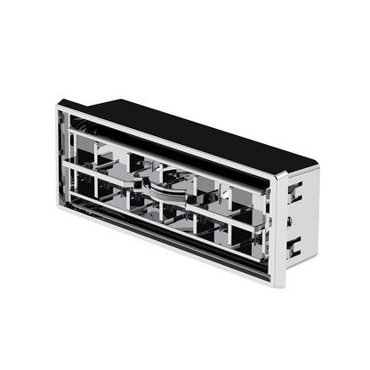 Chrome Plastic A/C & Heater Vent For Western Star