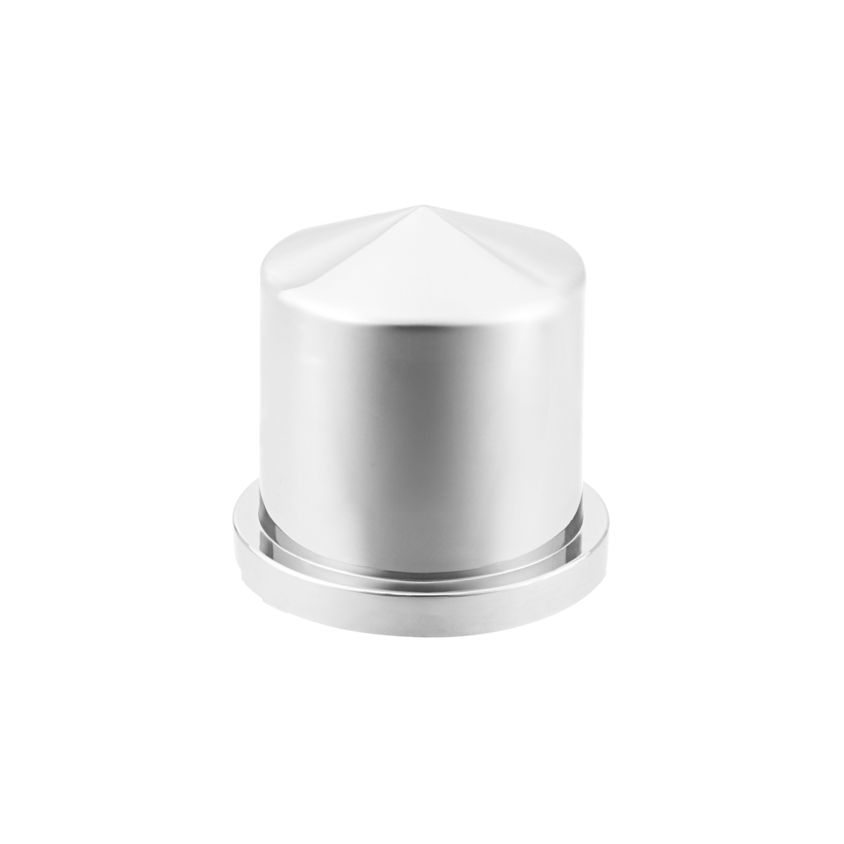 33mm X 1-7/8" Chrome Plastic Pointed Nut Cover - Push-On