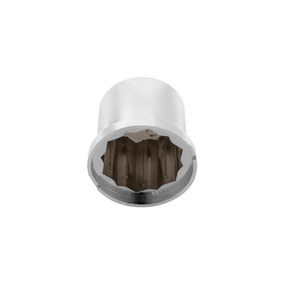 33mm X 1-7/8" Chrome Plastic Pointed Nut Cover - Push-On