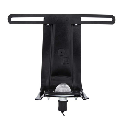 Rear License Plate Bracket With Light for 1954-59 Chevy & GMC Truck