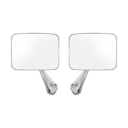 Exterior Mirror Bundle With LED Turn Signal for 1970-1972 Chevy & GMC Truck (Pair)