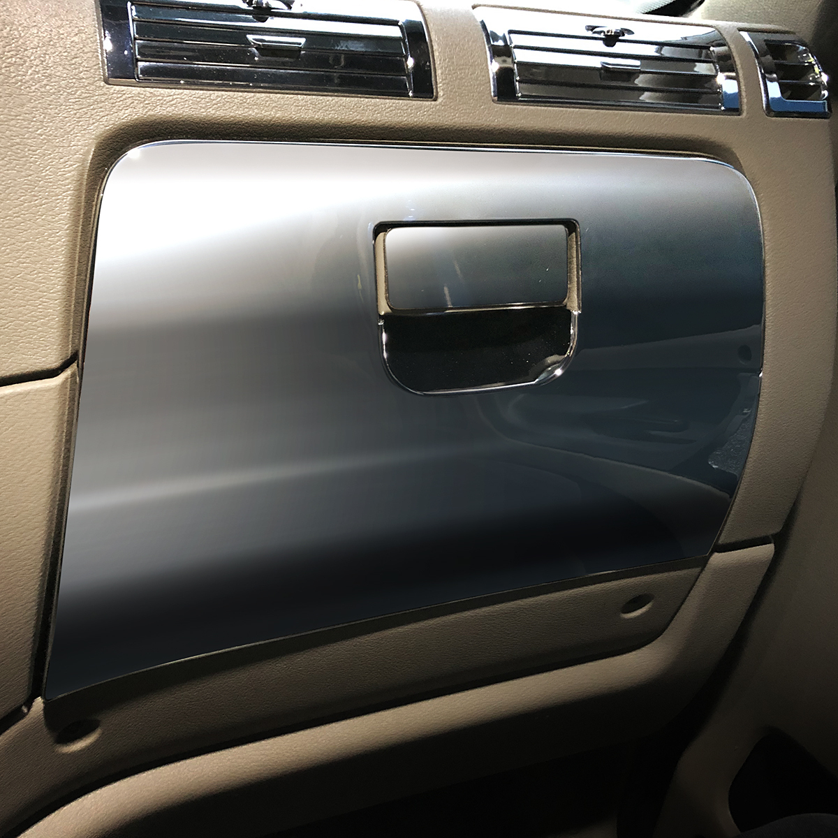 Chrome Glove Box Cover For 2008-2017 Freightliner Cascadia