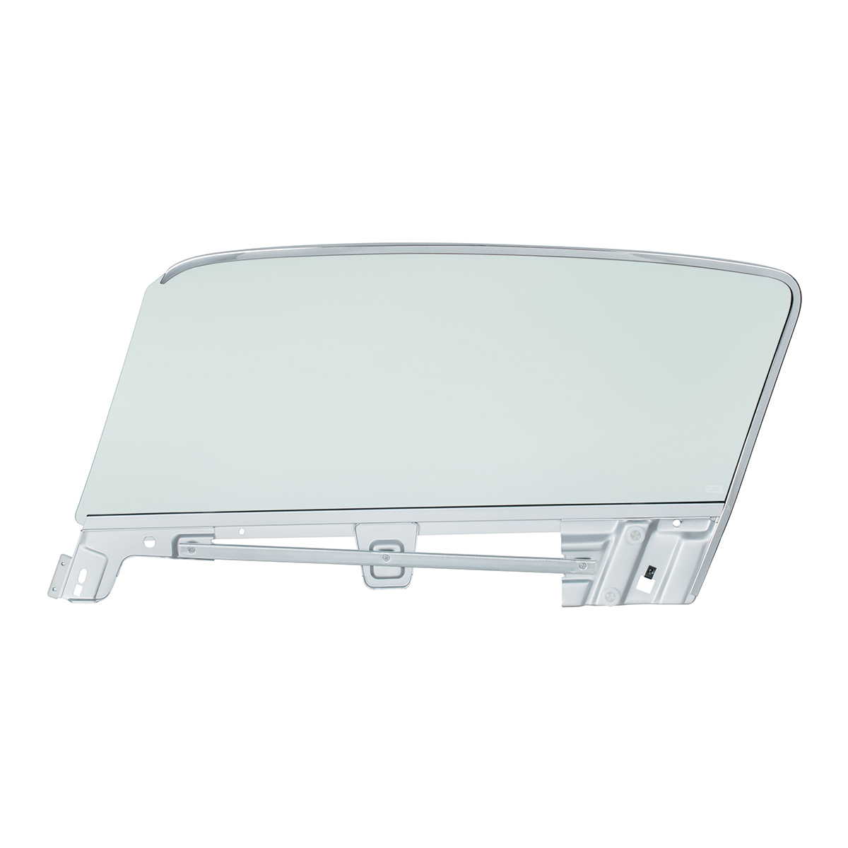 Complete Tint Door Glass Assembly For 1967-68 Ford Mustang Fastback - R/H