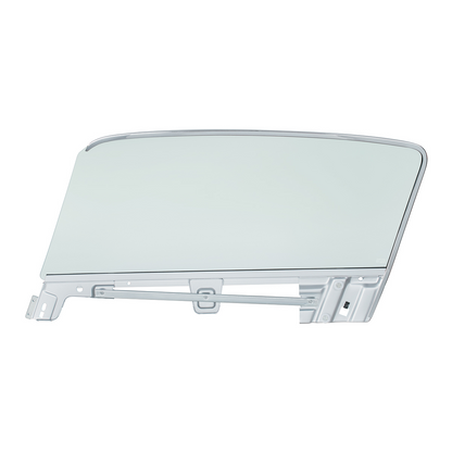 Complete Tint Door Glass Assembly For 1967-68 Ford Mustang Fastback - R/H