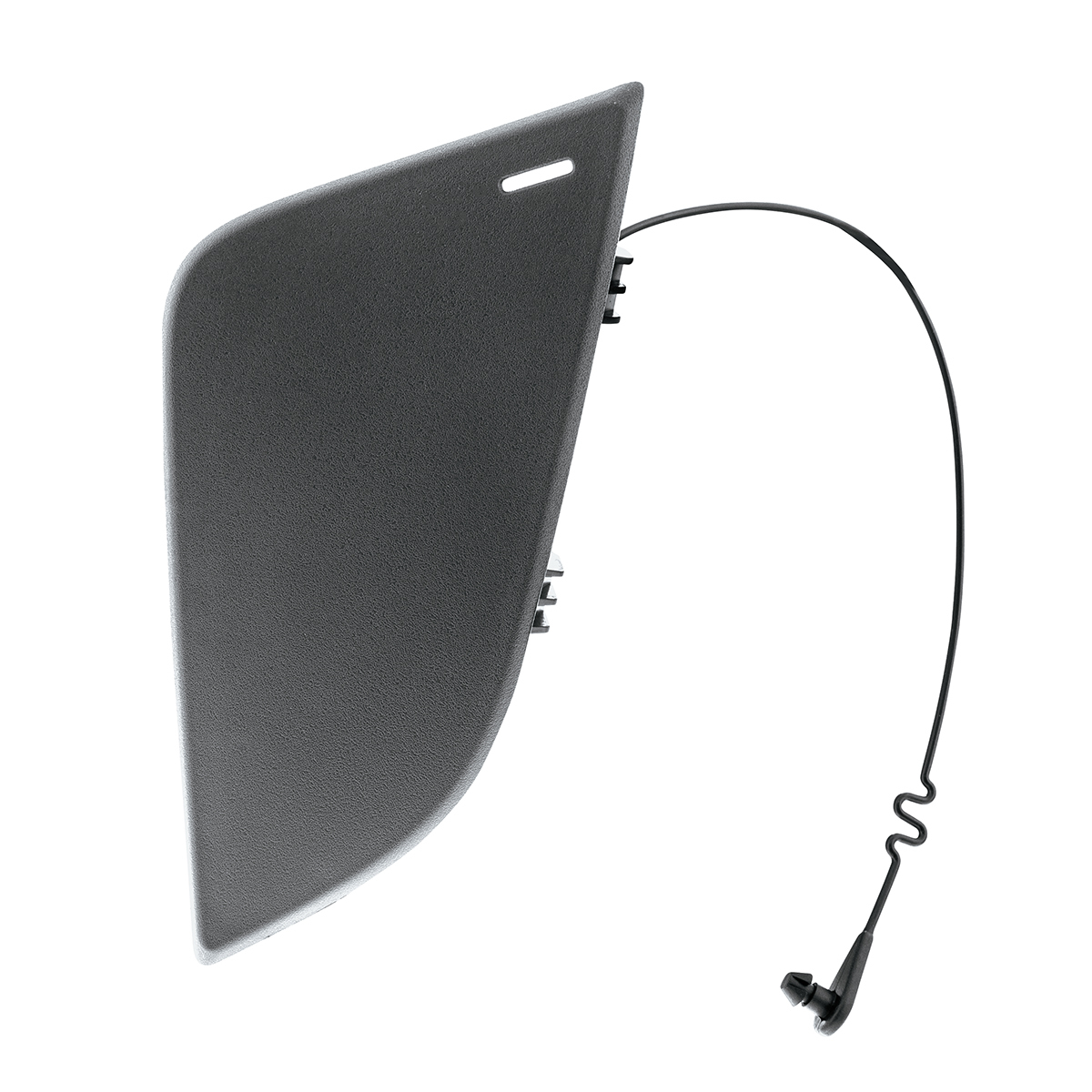 Black Tow Hook Access Cover For 2018-2024 Freightliner Cascadia - Driver