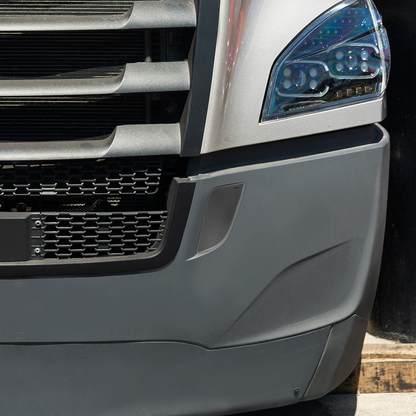 Black Tow Hook Access Cover For 2018-2024 Freightliner Cascadia - Driver