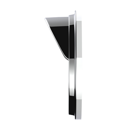 Chrome Plastic Pyrometer Gauge Cover With Visor For Freightliner -Classic Design