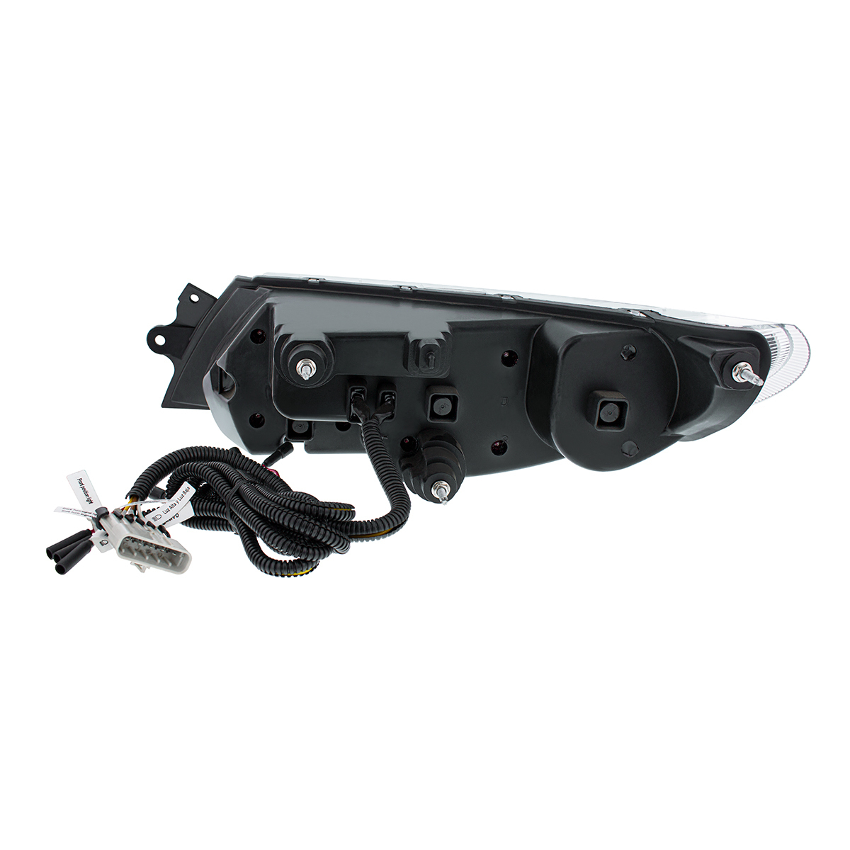 Chrome LED Projector Headlight With Rear Facing Turn Signal For International Durastar 2002-2018 - Passenger