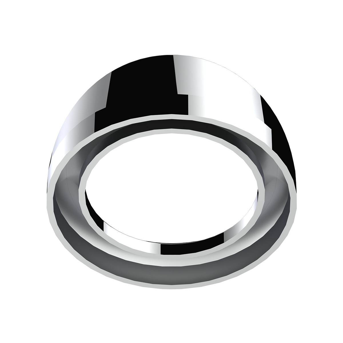 Small Gauge Cover With Visor For 2006+ Peterbilt