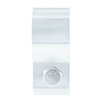 Stainless Steel Quarter Fender 2" Tube Clamp With Hardware