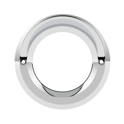 2" Light Bezel With Visor
