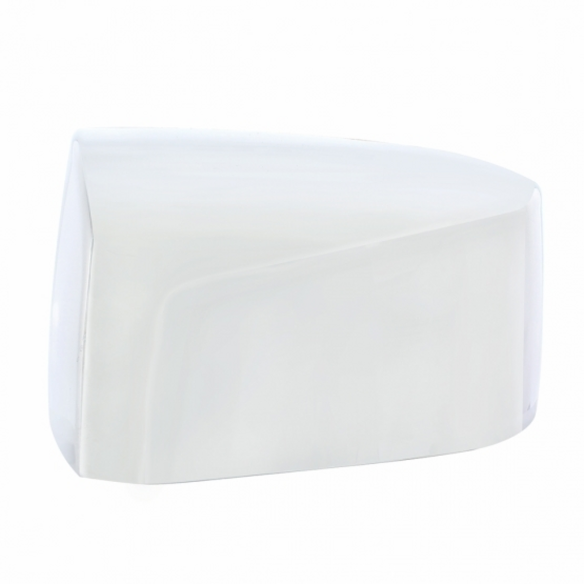 Chrome Hood Mirror Cover For 2003-2017 Volvo VN/VNL - Driver