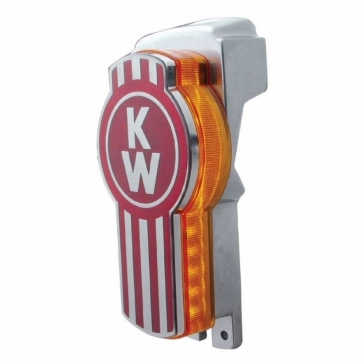 32 LED Backlit Emblem Light For Kenworth - Amber LED/Amber Lens