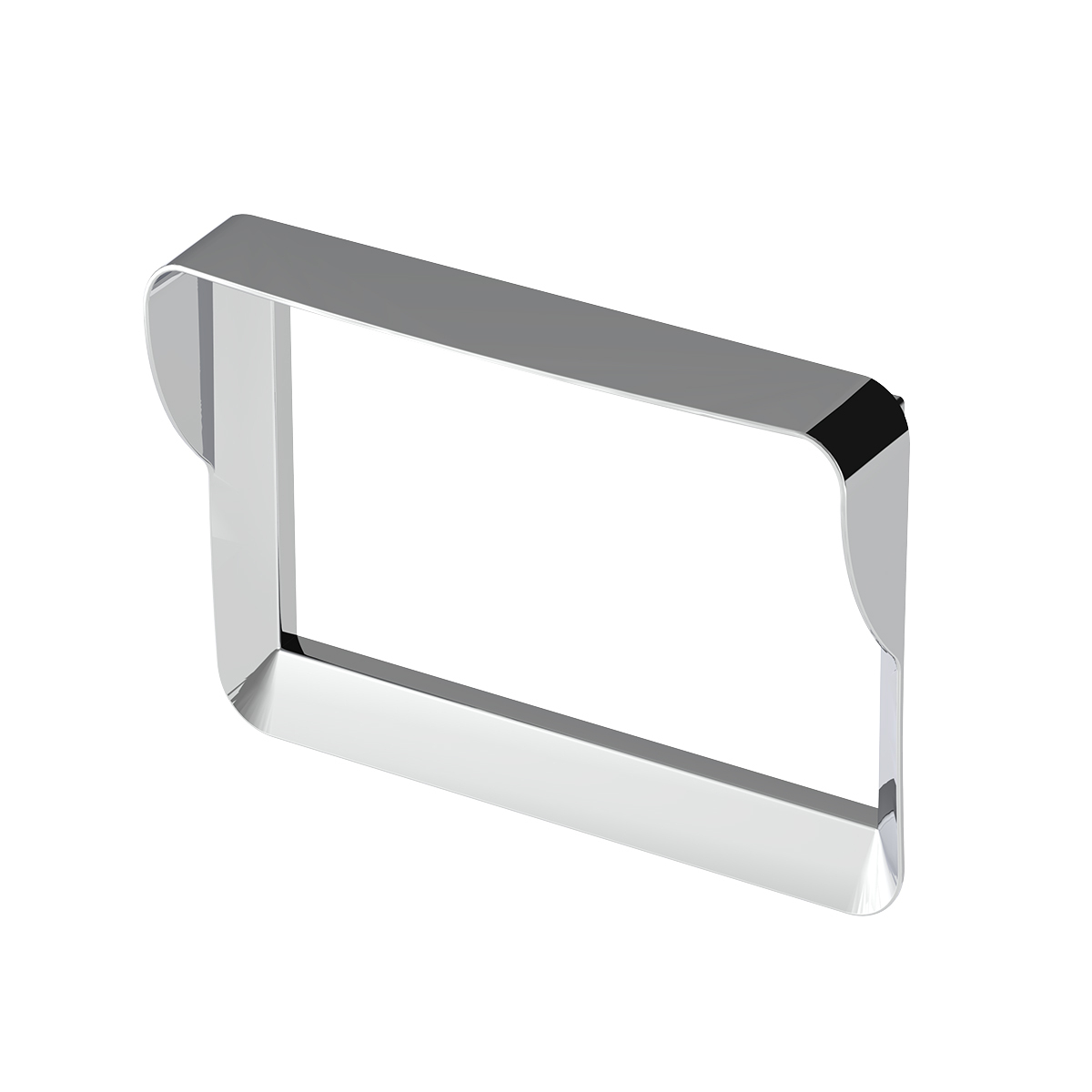 Chrome Plastic 7" Navigation Screen Bezel For 2012-2021 Peterbilt 579