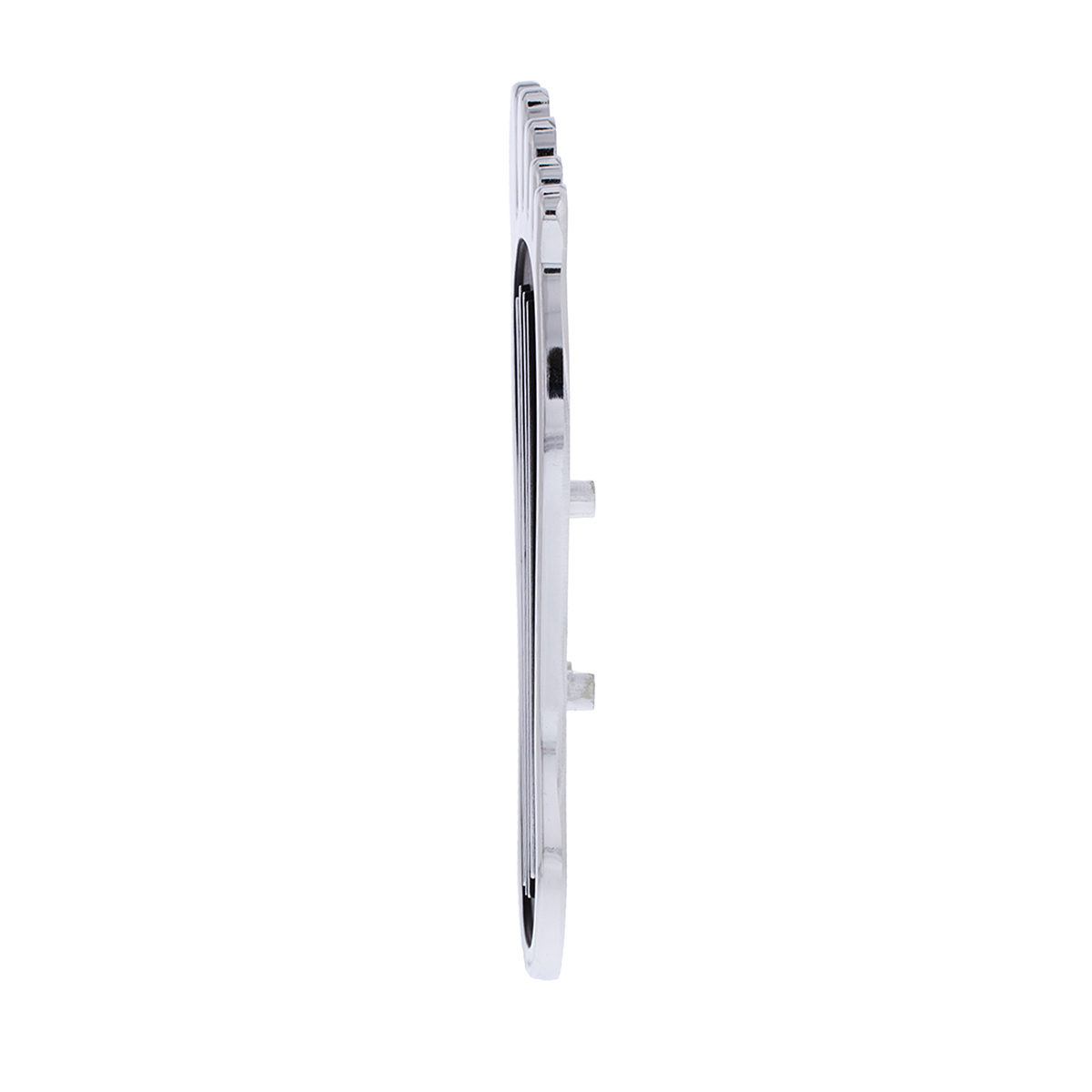 Chrome Barefoot Shape Gas Pedal Cover