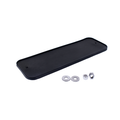 Stainless Shoe/Boot Scraper With Nylon Brush - Black Brush
