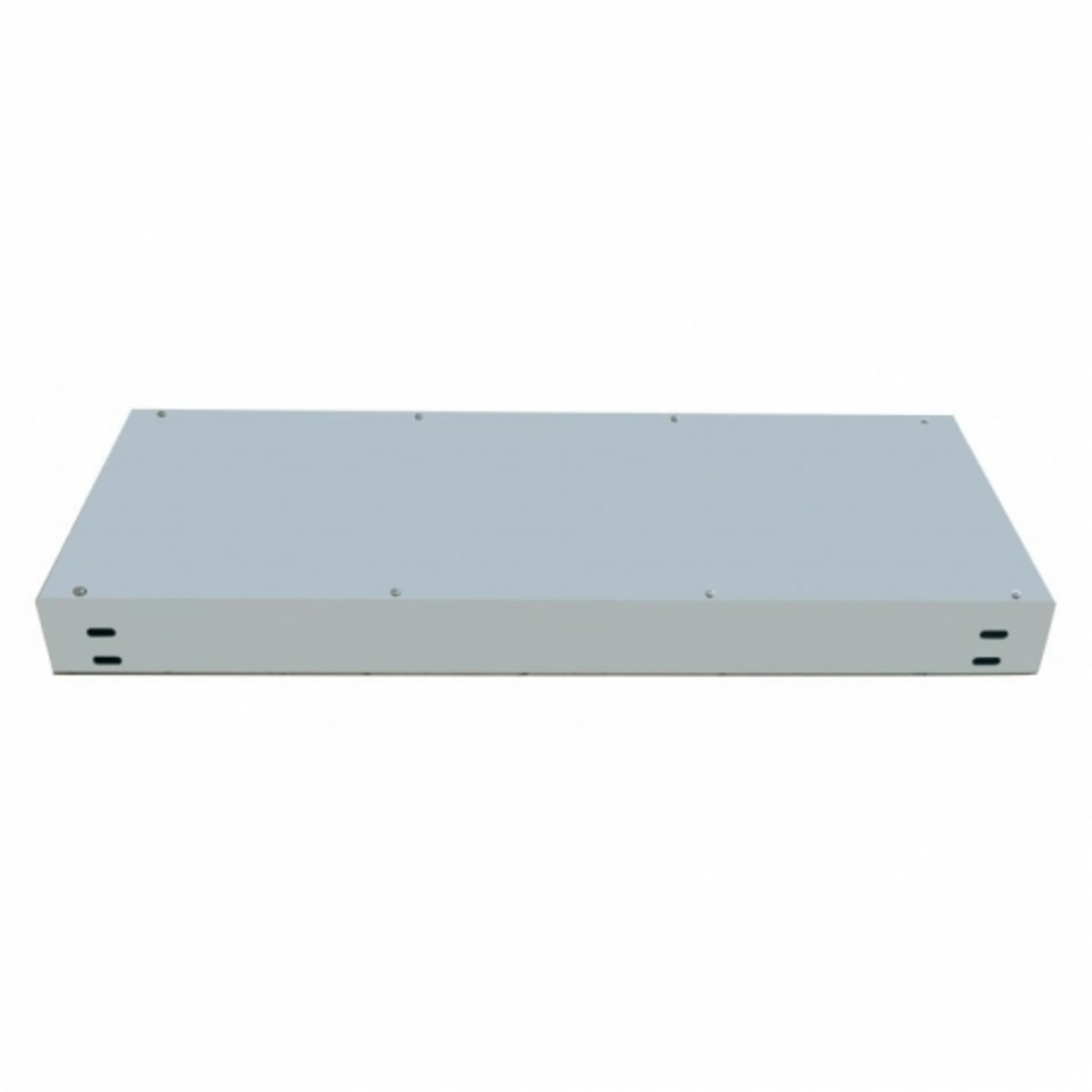 33-3/4" Stainless Steel Rear Center Light Panel With Four 4" Light Cutouts