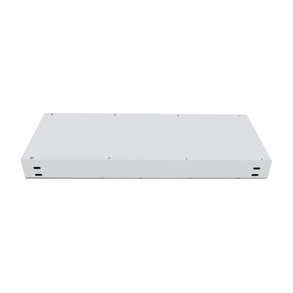 33-3/4" SS Rear Center Light Panel With Four 4" & Six 2" Light Cutouts