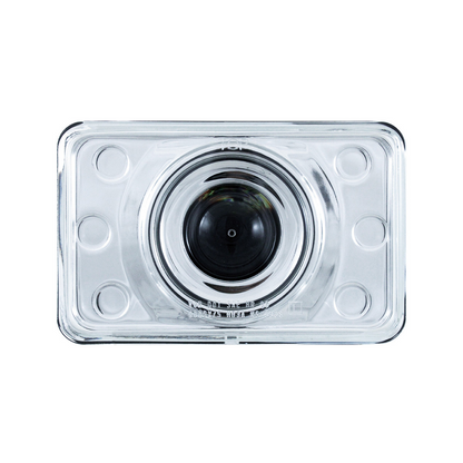 ULTRALIT - 4" X 6" Crystal Projection Headlight - Low Beam