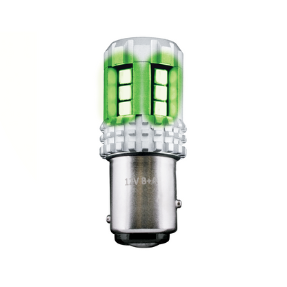 360-Degree Double Fury High Power 18 LED 1157 Bulb-Red & Green LED