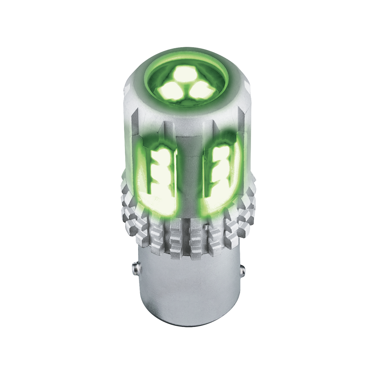 360-Degree Double Fury High Power 18 LED 1157 Bulb-Red & Green LED