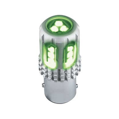 360-Degree Double Fury High Power 18 LED 1157 Bulb-Red & Green LED