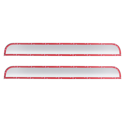430 SS Lower Step Surface Protective Plates For 2018-2026 Freightliner Cascadia (Pair)