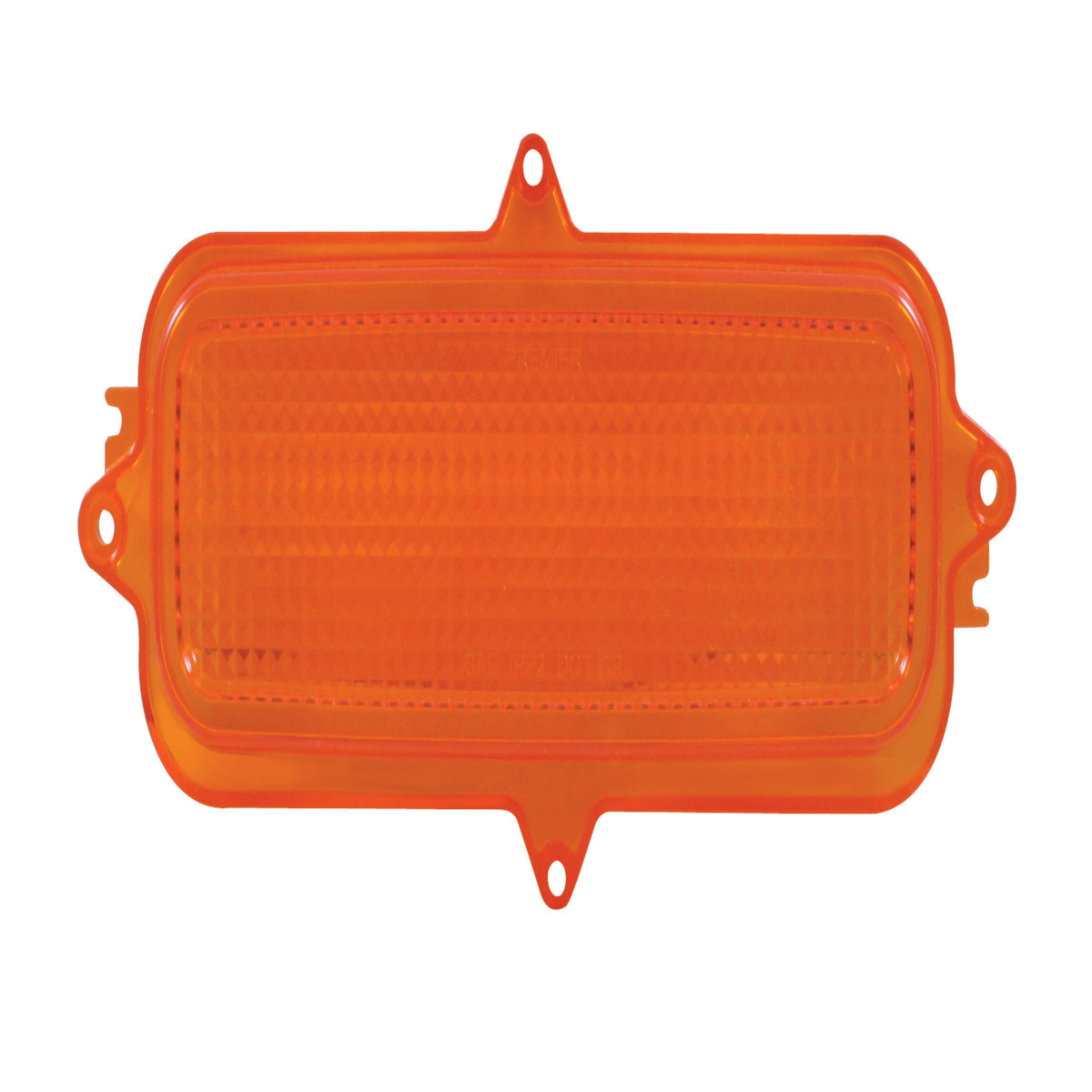 Parking Light Lens For 1960-66 Chevy Truck, Amber
