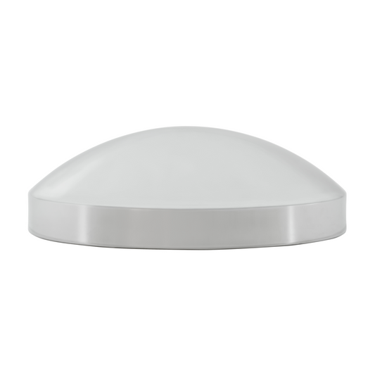 8-1/2" Chrome Dome Rear Hubcap For Mack