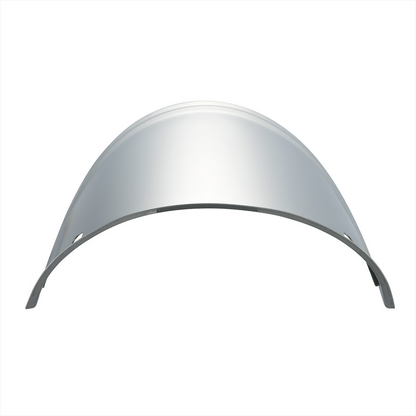 Stainless Steel Drop Style Visor For 7" Headlight